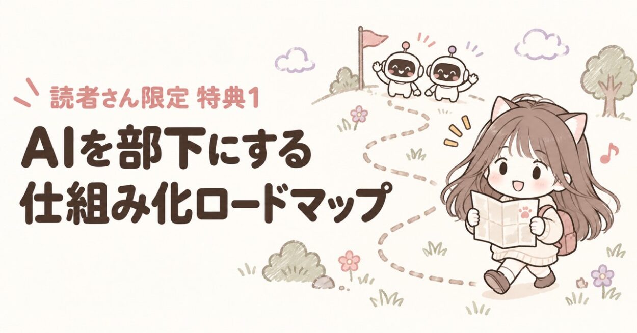 仕組み化ロードマップの全体図